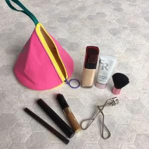 boca トンガリポーチ（No.02） 帆布 小物入れ お化粧ポーチ バッグインバッグ |  | 05