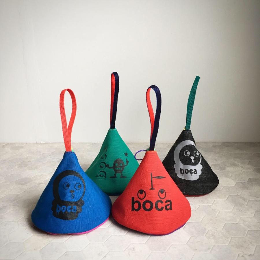 boca トンガリポーチ（No.06） 帆布 小物入れ お化粧ポーチ バッグインバッグ |  | 02