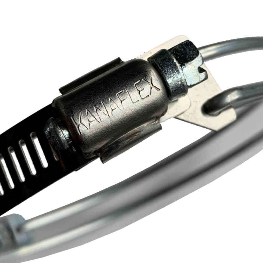 【カナフレックス】ダクトホースバンド Φ65mm / 木工・機械・集塵・ダスト・ダクトホース付属品 |  | 02