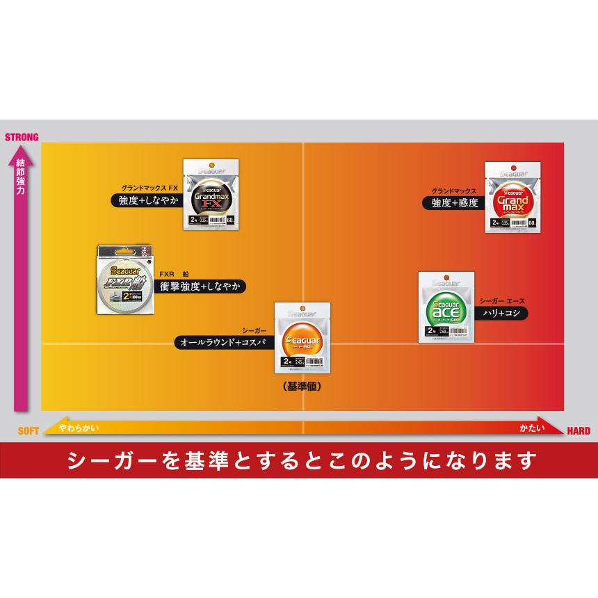 Seaguar（シーガー） (送料無料)クレハ/Kureha グランドマックスFX 60m