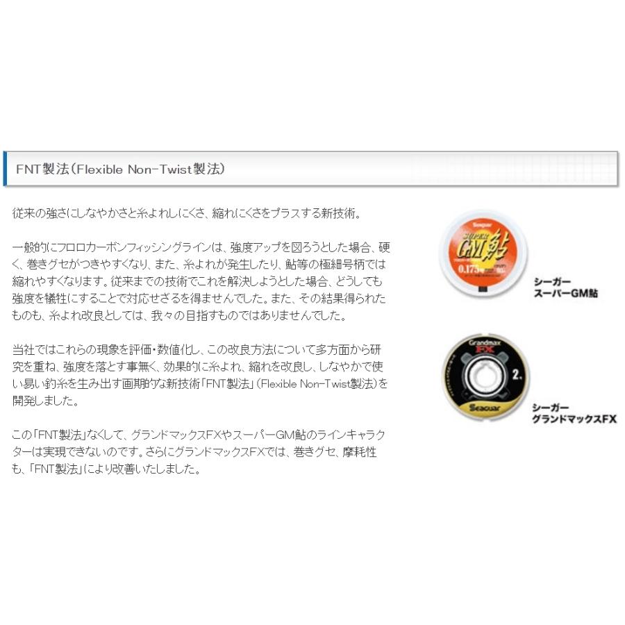 送料無料)クレハ/Kureha シーガー フロロマイスター 300 12Lbs 3号
