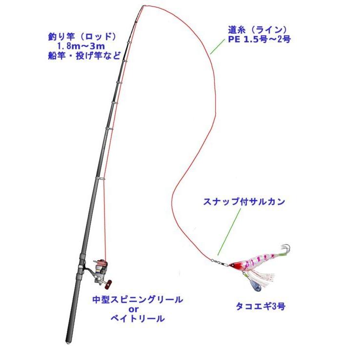 ドラゴン・マルシン オクトパスタップ 3.5号 たこ釣り・蛸掛・タコエギ・餌木OctopusTap DRAGON/Marushin(メール便対応)｜f-marin3｜18