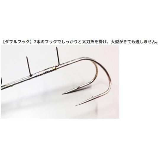 ヤマシタ/YAMASHITA 猛光太刀魚テンヤ 船ダブル 30号 タチウオテンヤ 2