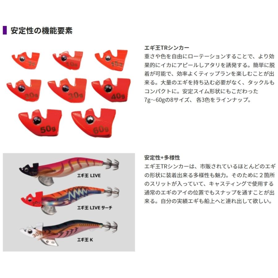 エギ王 TRシンカー YAMASHITA（ヤマシタ） エギ王trシンカー エギ王 TRシンカー 30g