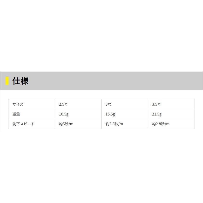 ヤマシタ/YAMASHITA エギ王LIVE サーチ 3.5号 ベーシック