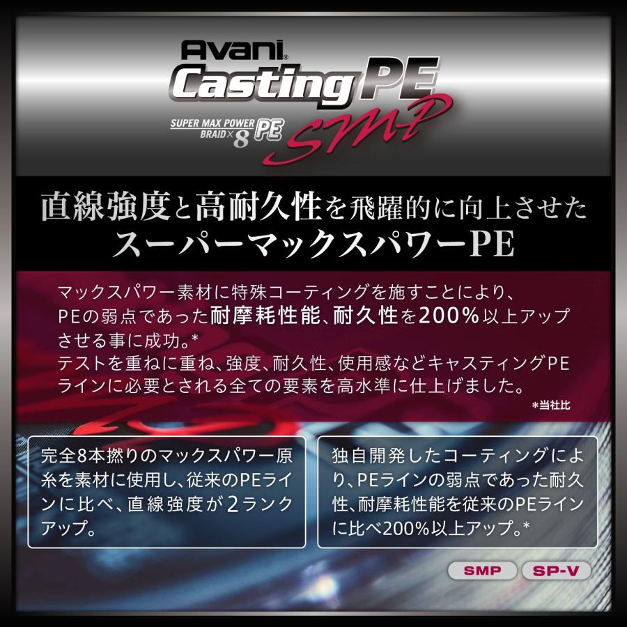 VARIVAS（バリバス） アバニ キャスティングPE SMP 200m 4号 70Lbs