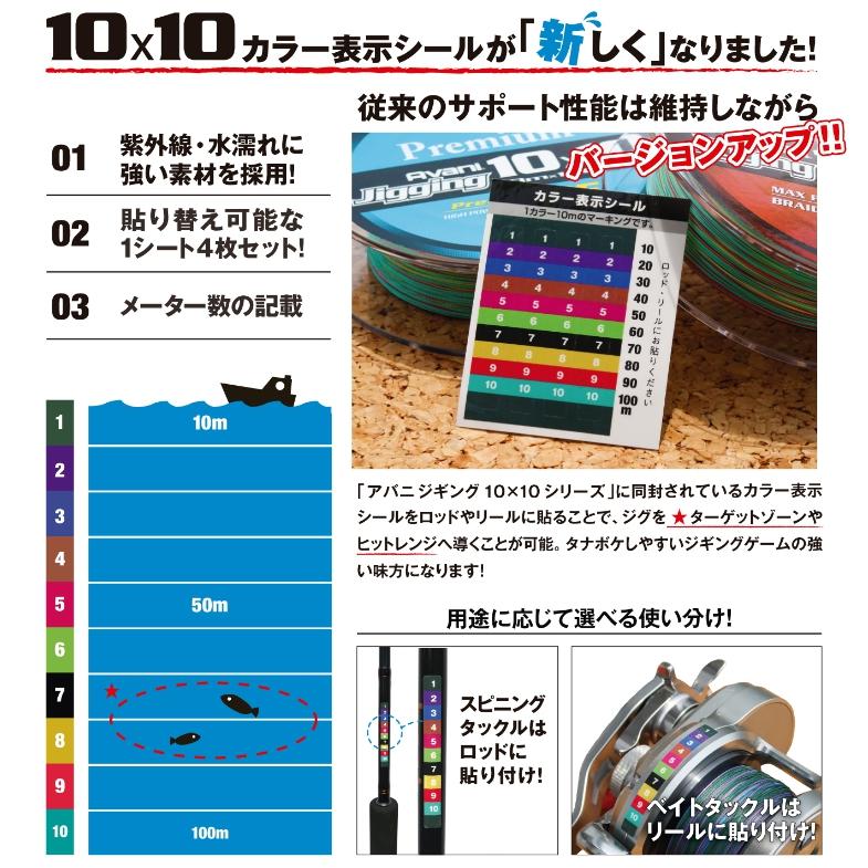 VARIVAS（バリバス） アバニ ジギング10×10 マックスパワーPE X8 300m