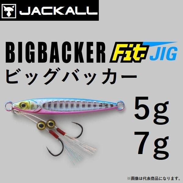 JACKALL（ジャッカル） ビッグバッカーFIT JIG 5g, 7g メタルジグ BIG