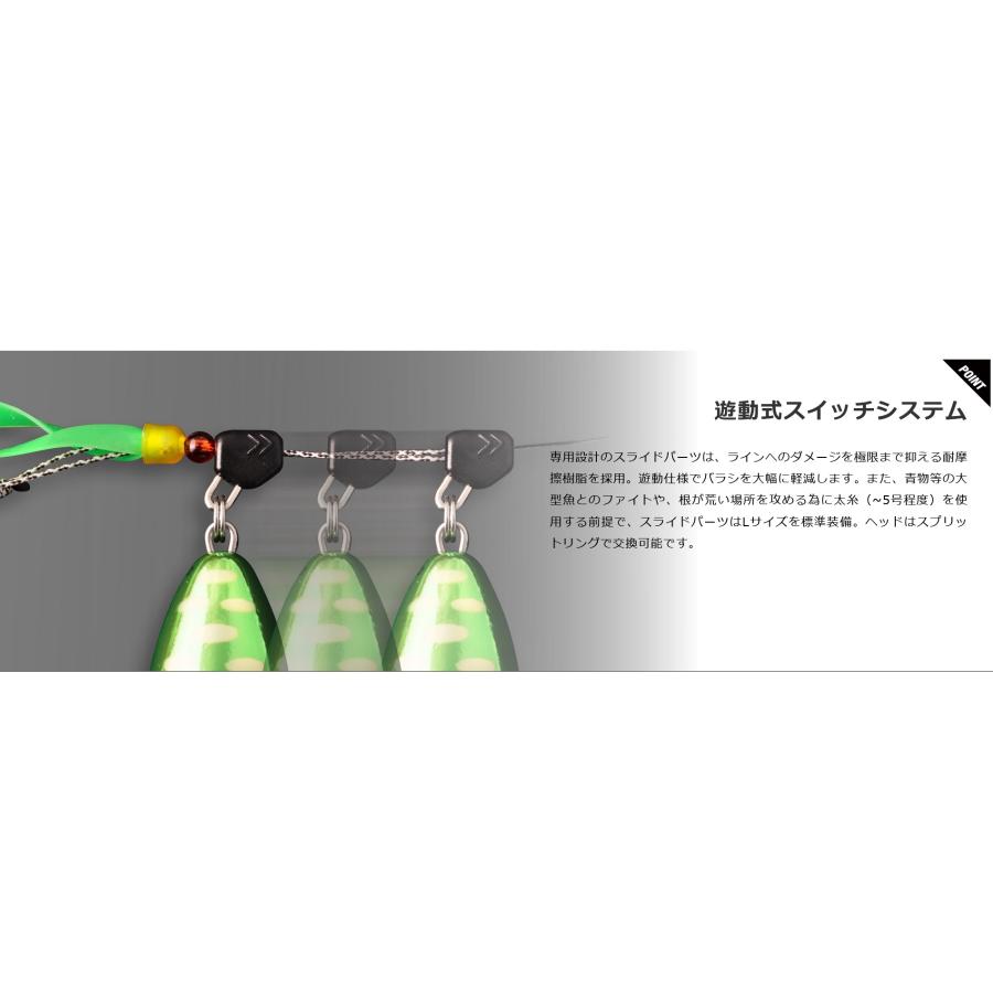 JACKALL（ジャッカル） 鉛式ビンビンスイッチ 120g 鯛ラバ・タイラバ