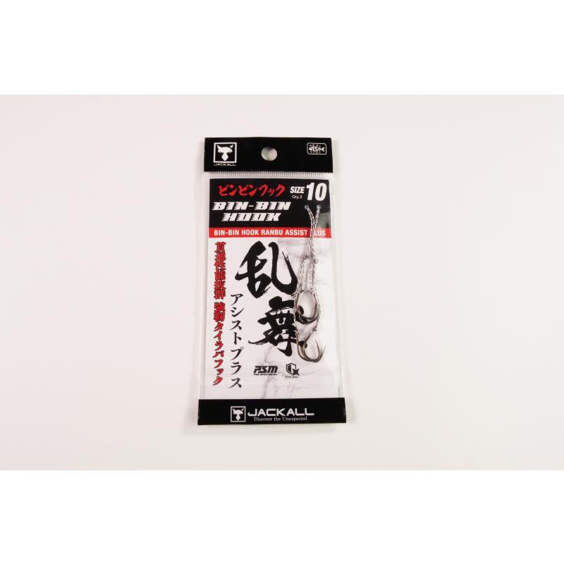 JACKALL（ジャッカル） ビンビンフック乱舞アシストプラス 2本針 鯛