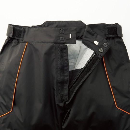 (数量限定特価)がまかつ フィッシングレインスーツ GM-3530 チャコール/カーボンブラック Lサイズ  フィッシングギア・防寒服・アウター GM3530の画像