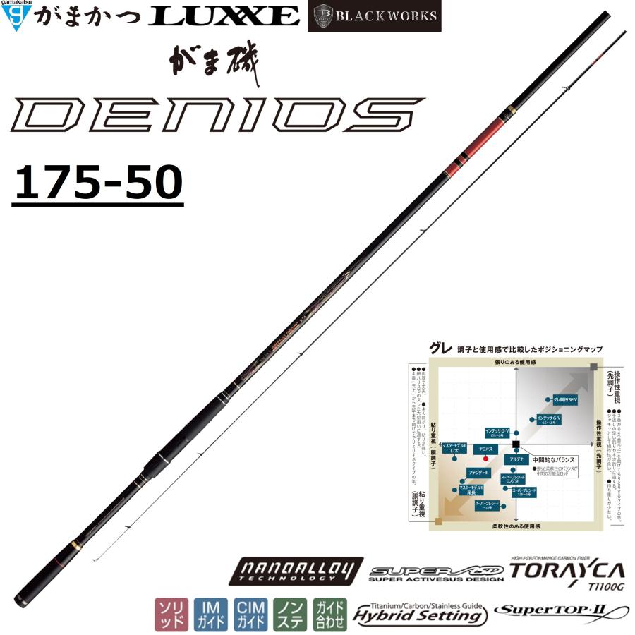 gamakatsu がま磯 デニオス175-50 Gamakatsu（がまかつ） (送料無料)がまかつ/Gamakatsu がま磯 デニオス