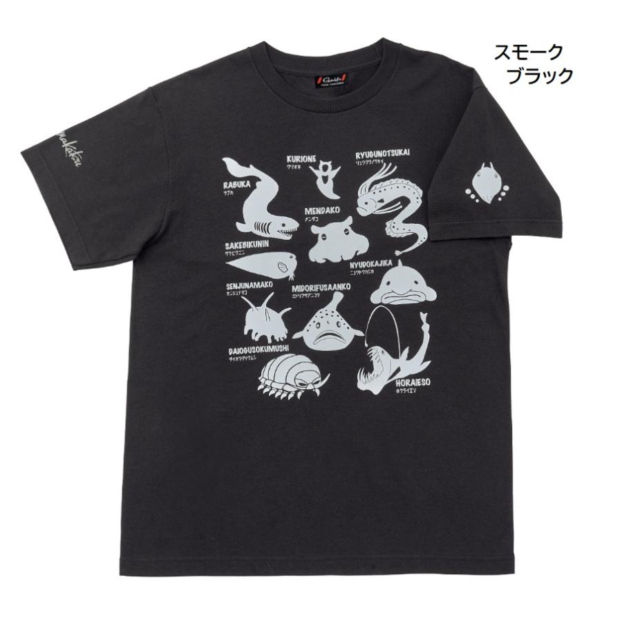 がまかつ Gamakatsu Tシャツ(深海生物) GM-3678 フィッシングギア・アパレル・インナー GM3678(メール便対応)｜f-marin｜05