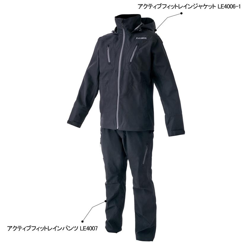 LUXXE がまかつ/ラグゼ アクティブ フィットレインジャケット LE LUXXE がまかつ/ラグゼ アクティブ フィットレインジャケット LE