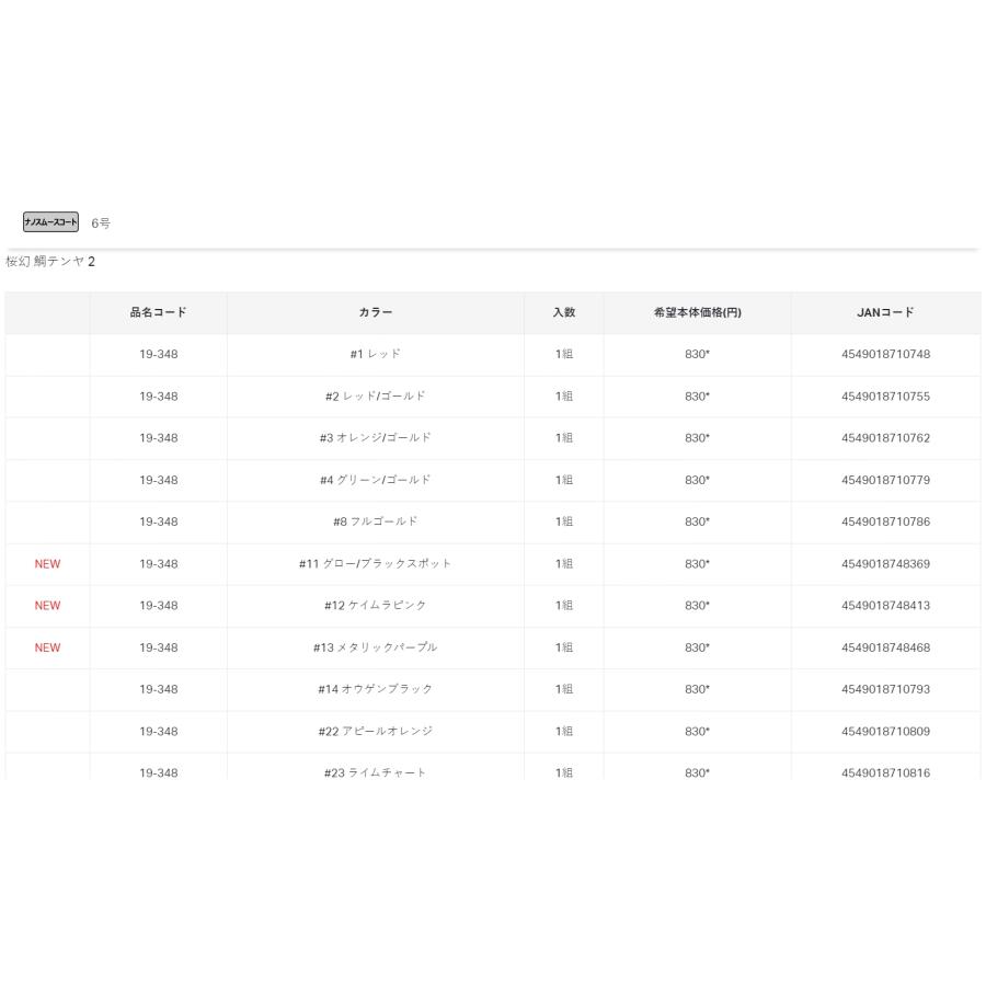 がまかつ/ラグゼ 桜幻 鯛テンヤ2 12号 約45g 19-351 鯛ラバ・タイラバ・一つテンヤ・鉛式 19351 おうげん OHGEN II Gamakatsu/LUXXE(メール便対応)｜f-marin｜27