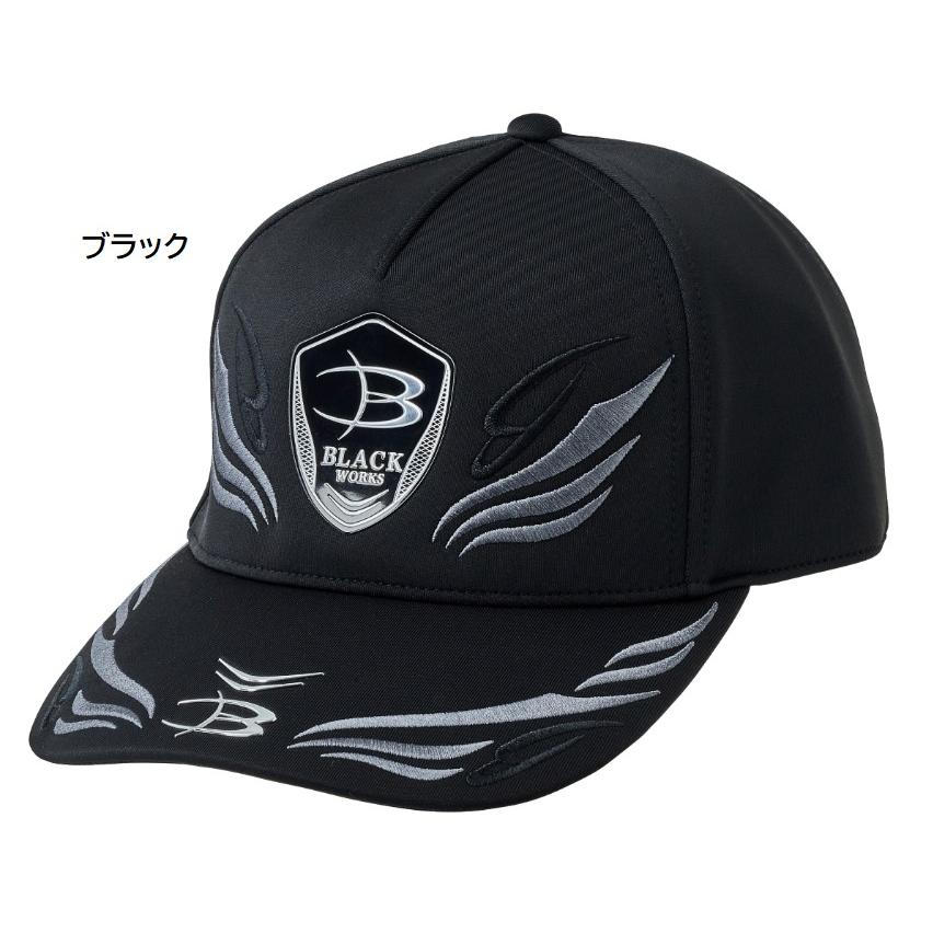 Gamakatsu がまかつ ワッペンキャップ(BLACK WORKS) GM-9015 Gamakatsu がまかつ ワッペンキャップ(BLACK WORKS) GM-9015