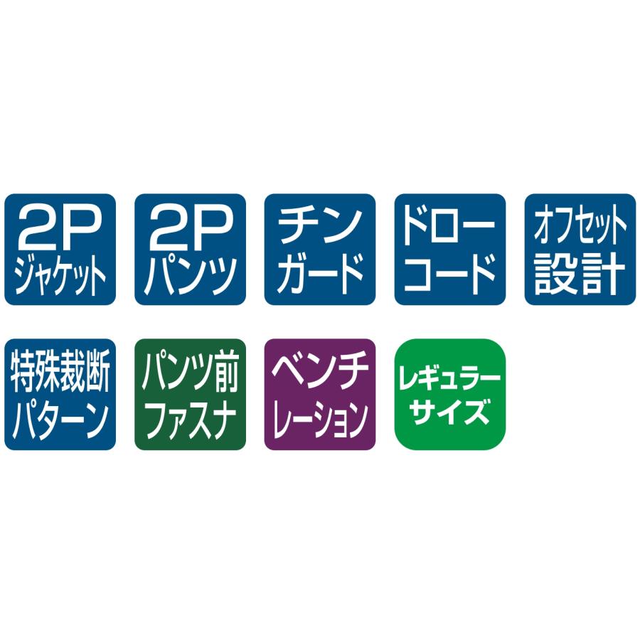 がまかつ/Gamakatsu ウィンドブレーカースーツ GM3722 フィッシングギア・防風・アパレル GM-3722｜f-marin｜08