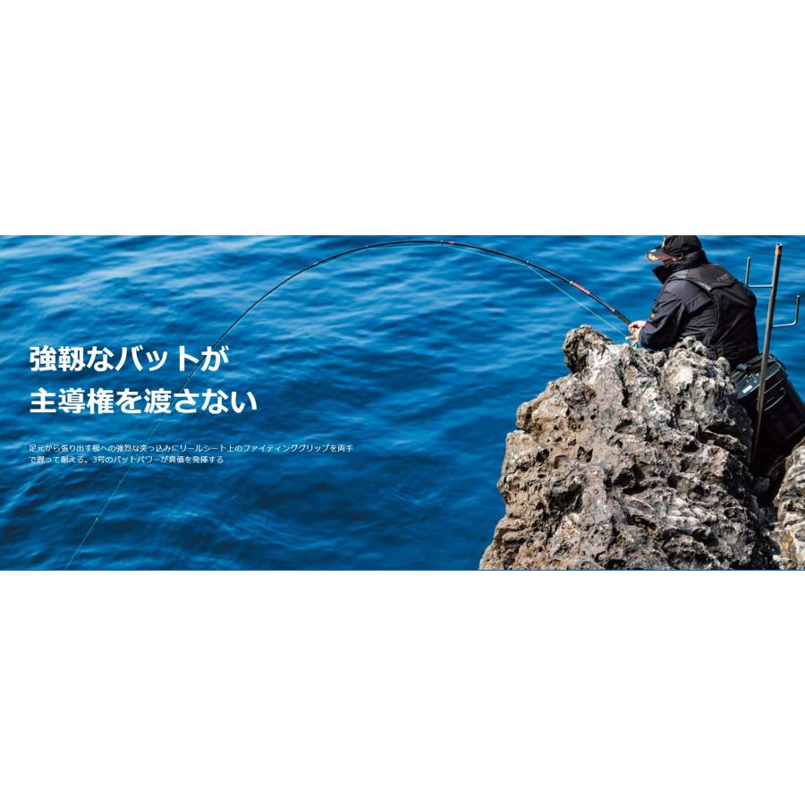 NFT南方2号4.2m 3本継ぎ底物竿 Gamakatsu（がまかつ） (2026年新製品)がまかつ/Gamakatsu がま磯 我夢