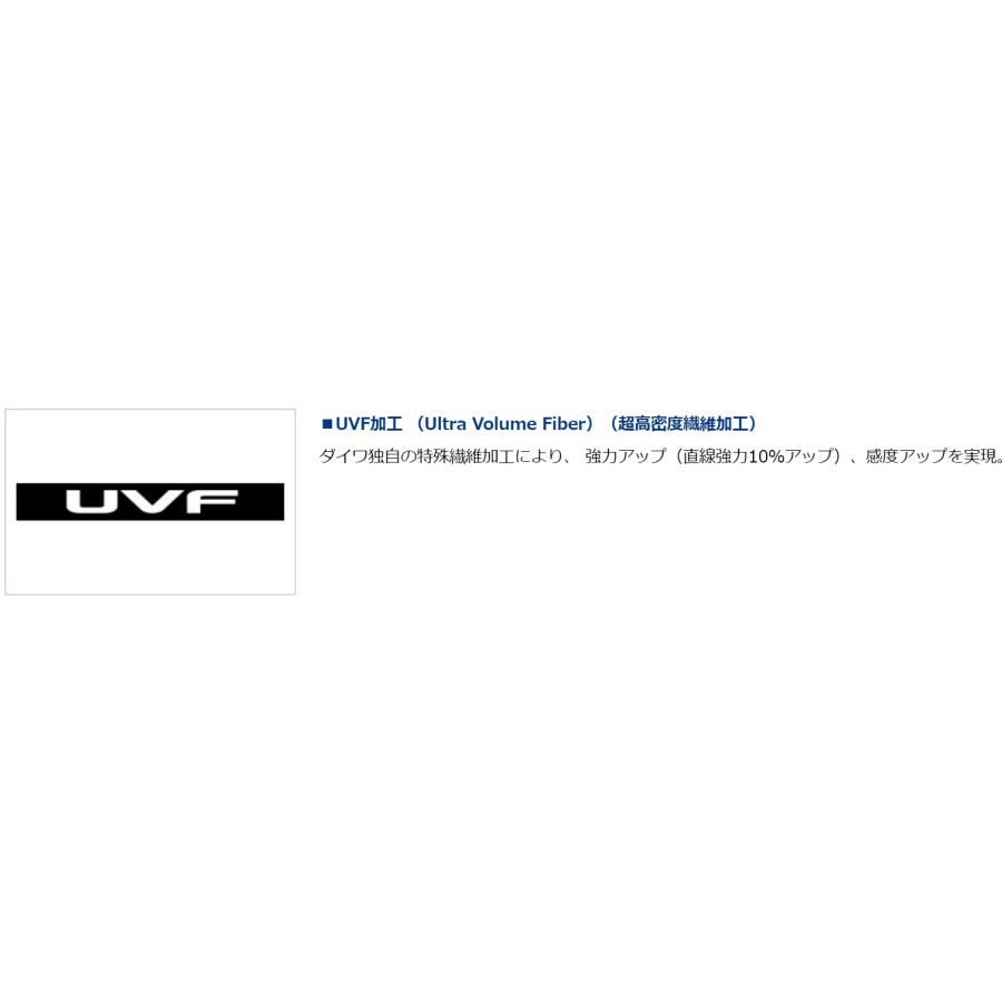 ダイワ/DAIWA UVF 月下美人デュラヘビー×4＋1＋Si2 200m 0.3,0.4,0.5号 5本組PEライン 国産・日本製 DURAHEAVY シンキングPE ライトゲーム｜f-marin｜07