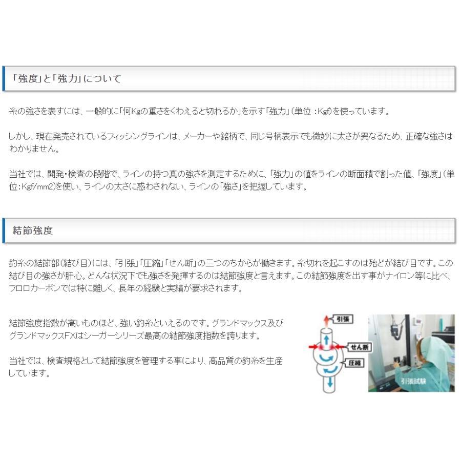 クレハ/KUREHA シーガー エース 60m 1.2,1.5,1.75,2,2.5,3号 5,6,7,8