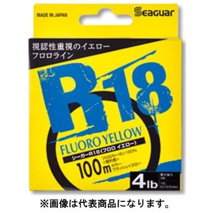 クレハ/Kureha シーガーR18フロロイエロー 100m 2.5,3,4,5Lb 0.6 クレハ/Kureha シーガーR18フロロイエロー 100m 2.5,3,4,5Lb 0.6