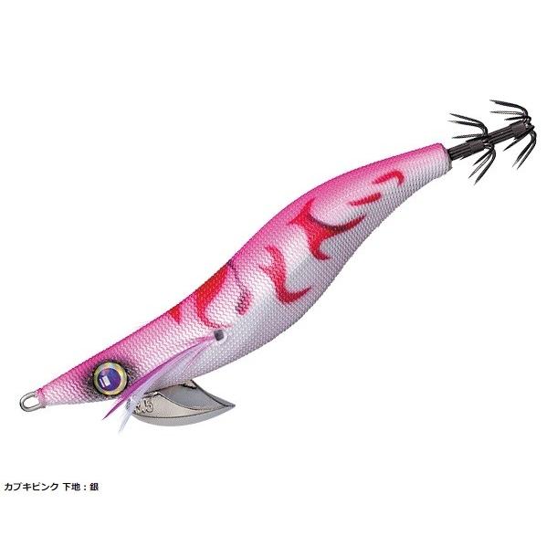 エギ 4個セット 約10cm 　 ☆used商品☆　②【ジャンク品】 YAMASHITA（ヤマシタ） エギ王SEARCH(サーチ) 2.5号 084 カブキ