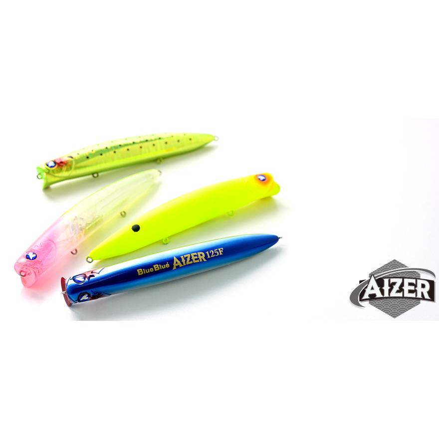 アイザーAIZER 125F 4個セット BLUE BLUE（ブルーブルー） アイザー125F 125mm 22g シャローランナー