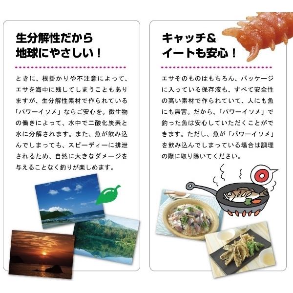 マルキュー/エコギア パワーイソメ 中 くわせエサ・ゴカイワーム POWER ISOME MEDIUM MARUKYU・ECOGEAR(メール便対応) | マルキュー | 03