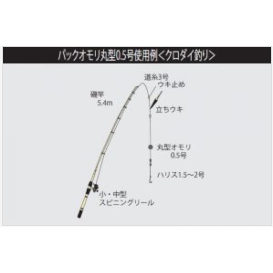 タカタ/TAKATA 丸おもり(丸型オモリ) パック 25, 30号 鉛・ナマリ釣り・フィッシング(メール便対応)｜f-marin｜03