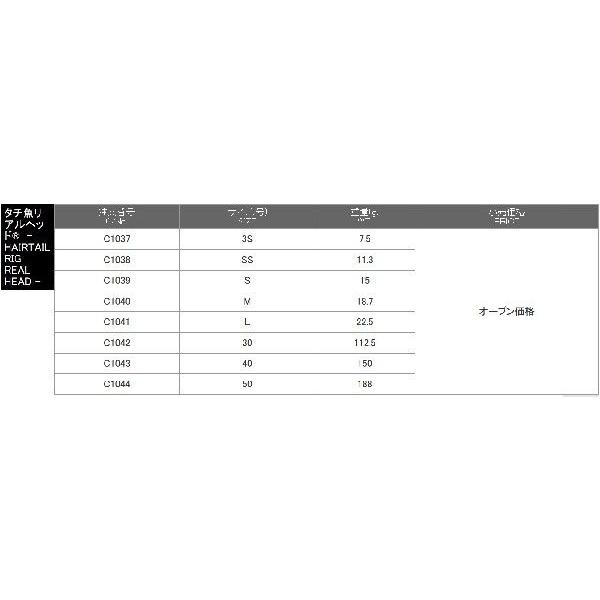 YO-ZURI デュエル・ヨーヅリ タチ魚リアルヘッド 30号 船タチウオ
