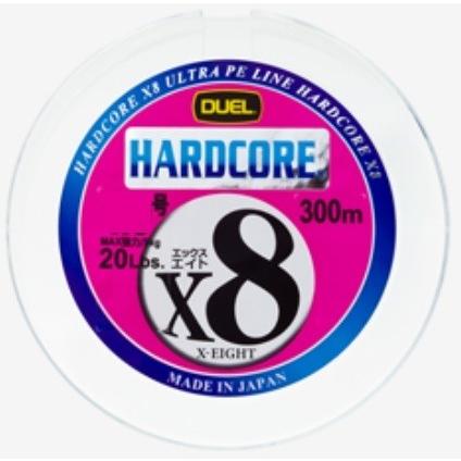 DUEL デュエル/DUEL ハードコアX8 300m 0.8, 1, 1.2, 1.5, 2