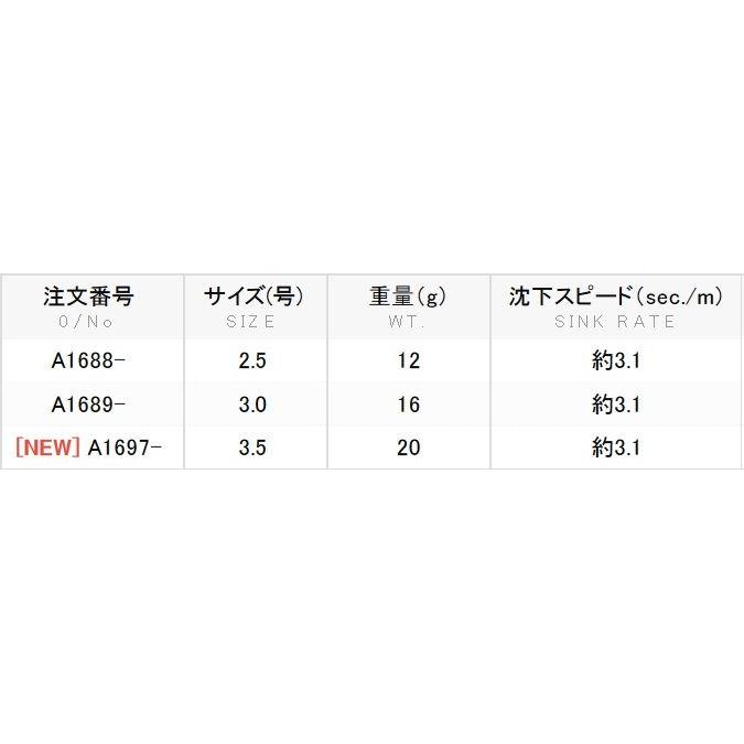 DUEL・YO-ZURI アオリーQエース ラトル 3.5号 イカエギ(メール便対応)｜f-marin｜05