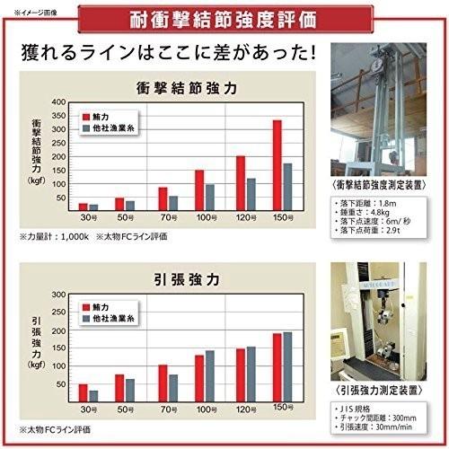 DUEL DUEL/デュエル 鮪力(ゆうりき) 100m 22号 70Lbs H3679 漁業