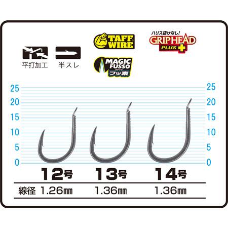 OWNER（オーナー） オーナー/カルティバ 一閃カブセ強力ハリス付 12-6