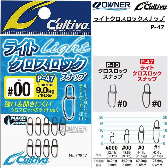 C'ultiva（カルティバ） オーナー/OWNER ライトクロスロックスナップ P