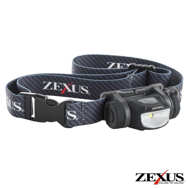 限定特価)ゼクサス ZX-S240 LEDヘッドライト 80ルーメン 電池式(定形外 