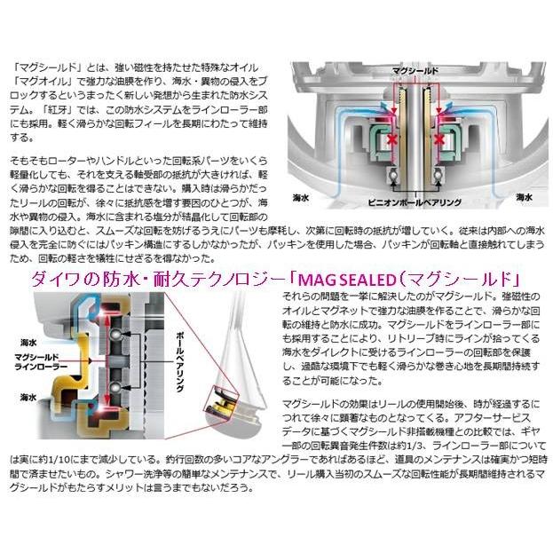 (数量限定)ダイワ 紅牙 2508PE-H テンヤ用スピニングリール、タイラバ(定形外郵便対応)｜f-marin｜04