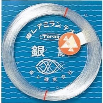 東レ/TORAY 銀鱗 台紙付 50m 8, 10号 30, 35Lbs ナイロンライン・ハリス・リーダー国産・日本製(メール便対応)｜f-marin｜02