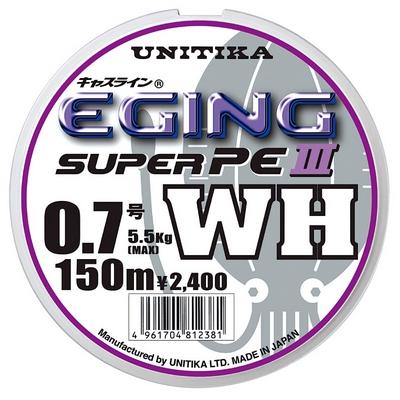 キャスライン ユニチカ エギングスーパーPEIII WH 210m 0.6, 0.7 キャスライン ユニチカ エギングスーパーPEIII WH 210m 0.6, 0.7
