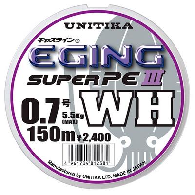 ユニチカ キャスライン エギングスーパーPEIII WH 210m 0.6, 0.7, 8号 4.8, 5.5, 6kg PEライン・道糸 国産・日本製 UNITIKA EGING SUPER PE｜f-marin｜05