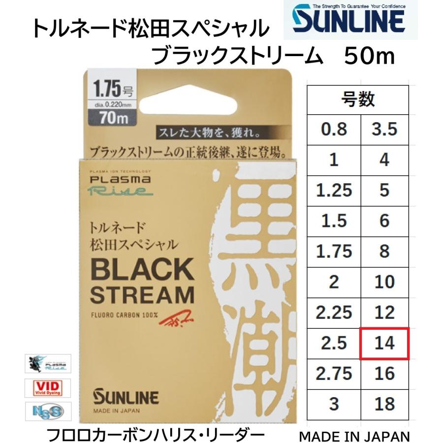 サンライン（SUNLINE） トルネード松田スペシャルブラックストリーム