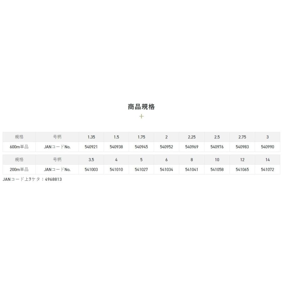 サンライン 松田スペシャル ブラックストリームマークX 200m 6 , 8 , 10 , 12 , 14 号 プラズマナイロンラインエックスSUNLINE(メール便対応)｜f-marin｜11
