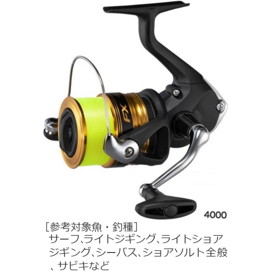 シマノ シマノ/SHIMANO 19エフエックス FX 4000 4号糸付 シマノ シマノ/SHIMANO 19エフエックス FX 4000 4号糸付
