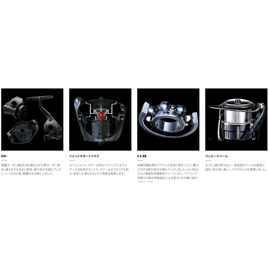 シマノ（SHIMANO） SHIMANO 23ヴァンキッシュ C2500SXG スピニング