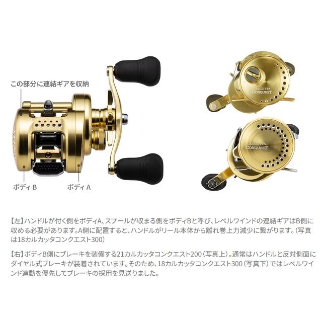 シマノ SHIMANO カルカッタコンクエストMD 400XG 右ハンドル シマノ SHIMANO カルカッタコンクエストMD 400XG 右ハンドル