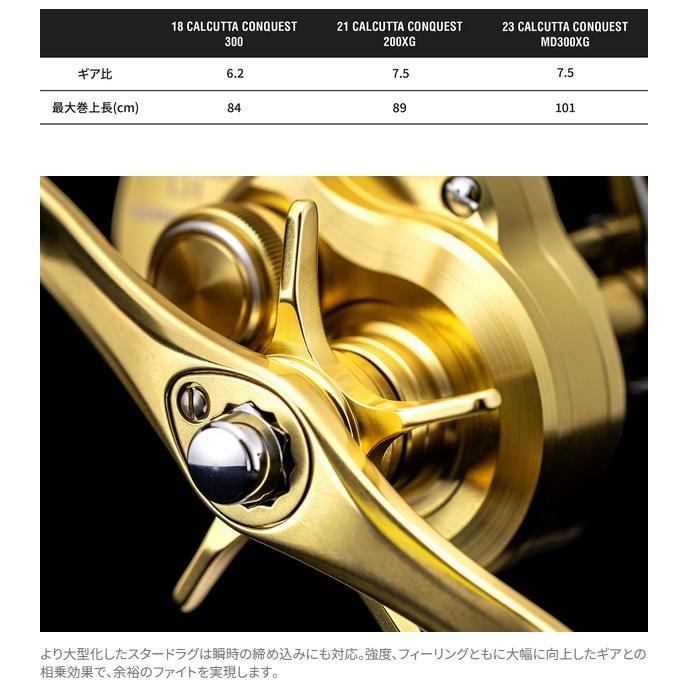 シマノ SHIMANO カルカッタコンクエストMD 400XG 右ハンドル シマノ SHIMANO カルカッタコンクエストMD 400XG 右ハンドル