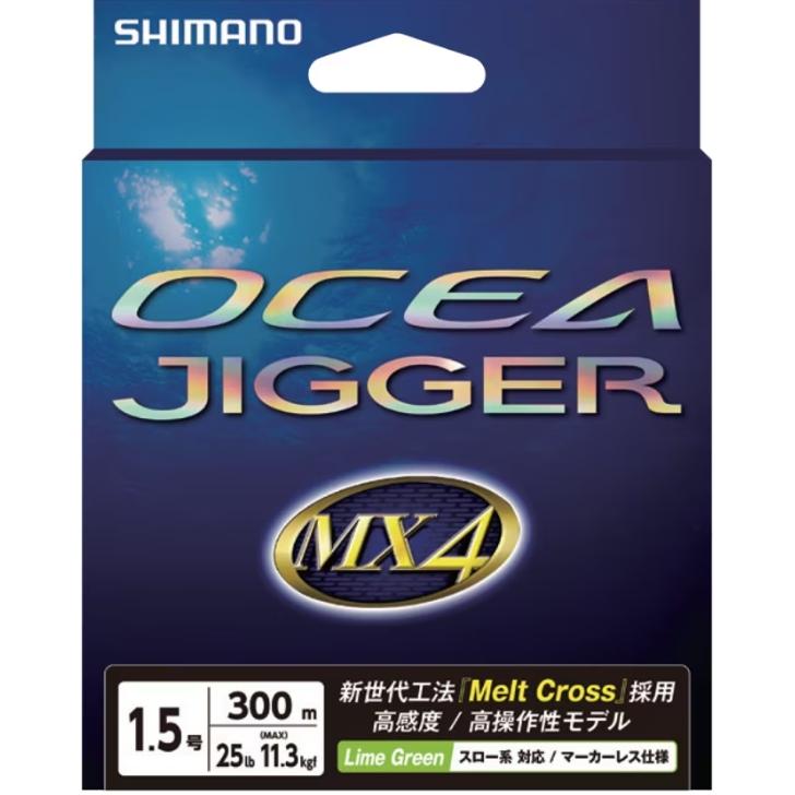 OCEA シマノ/SHIMANO オシアジガー MX4 PE 600m 1.5号 25Lbs OCEA シマノ/SHIMANO オシアジガー MX4 PE 600m 1.5号 25Lbs