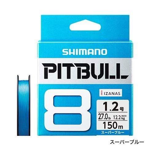 シマノ/SHIMANO ピットブル8 200m 0.6, 0.8, 1, 1.2, 1.5, 2号 PLM68R 8本組PEライン国産・日本製 PL-M68R PITBULL8(メール便対応)｜f-marin｜02