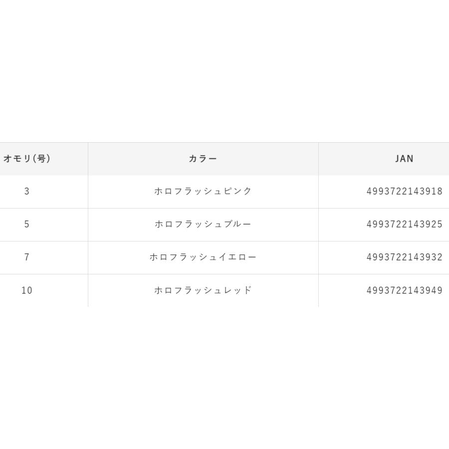 ハヤブサ/Hayabusa ライトショット 立つ天秤 スマッシュプラス P174 10号 ホロフラッシュレッド ライトショット 投げ天秤 ホロ貼りシンカー(メール便対応)｜f-marin｜08