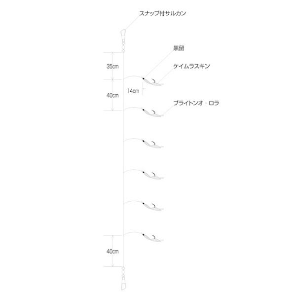 Hayabusa ハヤブサ/Hayabusa 実戦サビキ リアルシラス 6本鈎